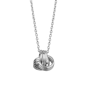 Sterling Silver Knot Pendant